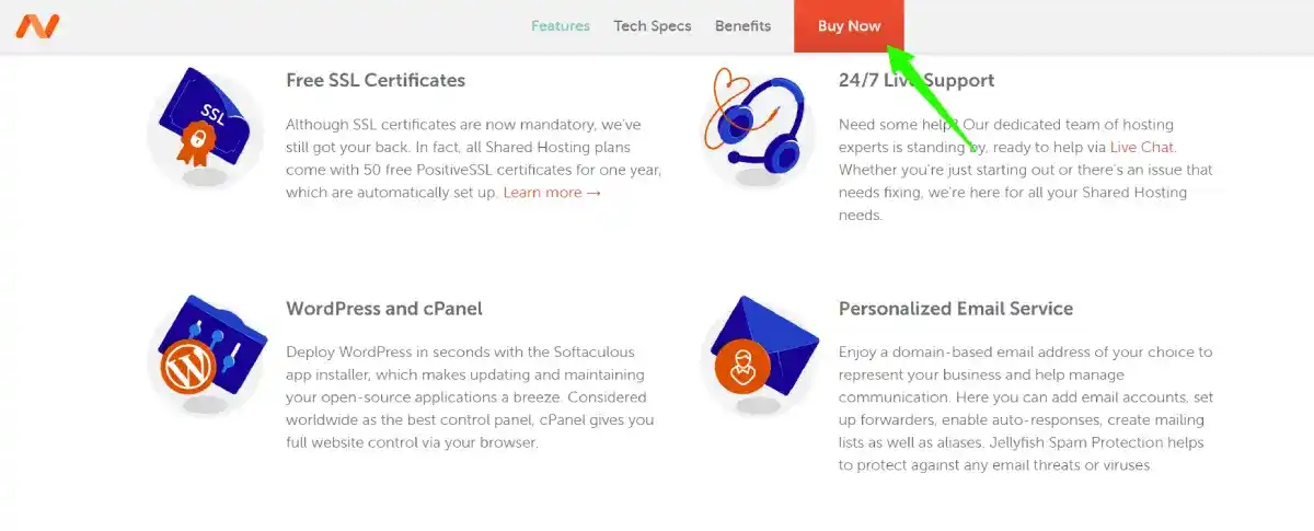namecheap features