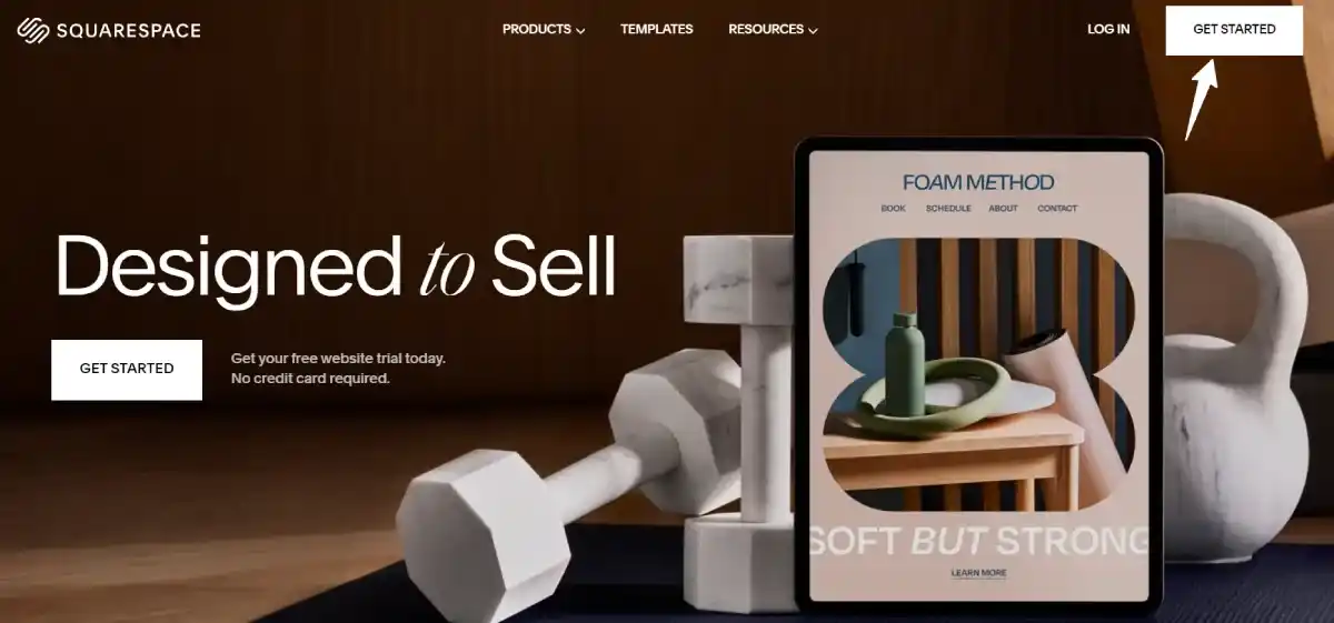 squarespace website builder