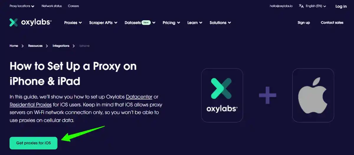 oxylabs proxy configuration for iphone oxylabs proxy configuration for iphone