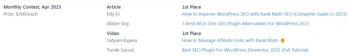rank math affiliate contest april 2023
