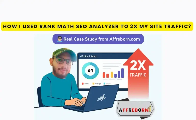 how rank math seo analyzer helped me double my site traffic