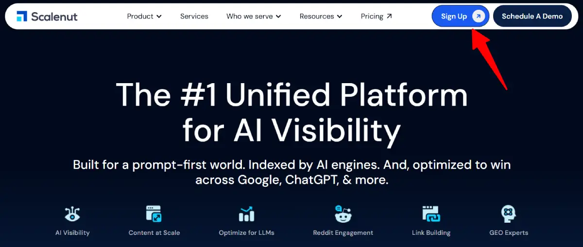 scalenut homepage