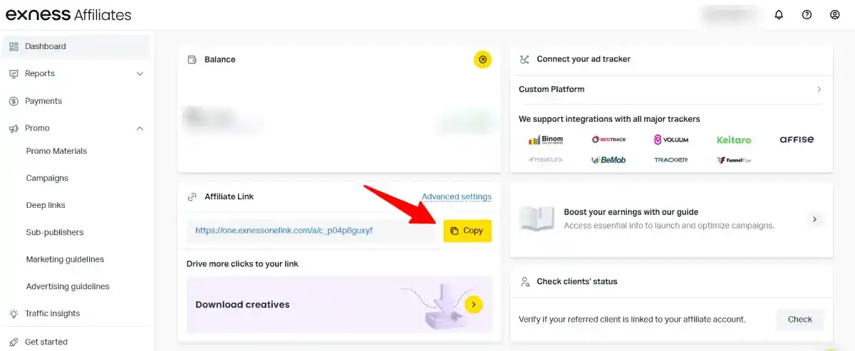 exness affiliate dashboard exness affiliate dashboard