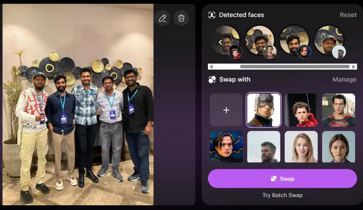 face swapper ai multiple face swapping test face swapper ai multiple face swapping test