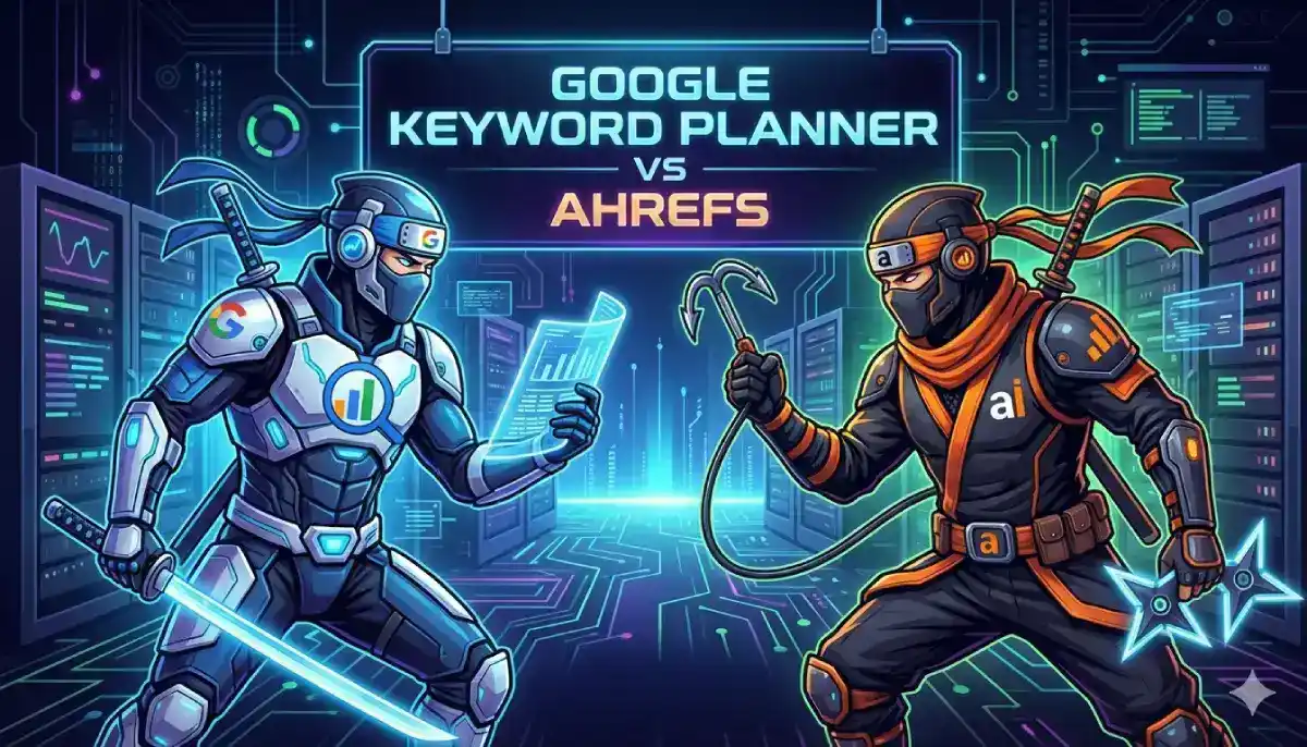 google keyword planner vs ahrefs