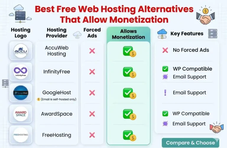 best free web hosting alternatives
