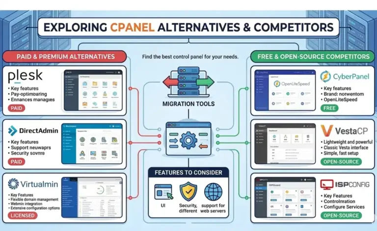 cpanel alternatives