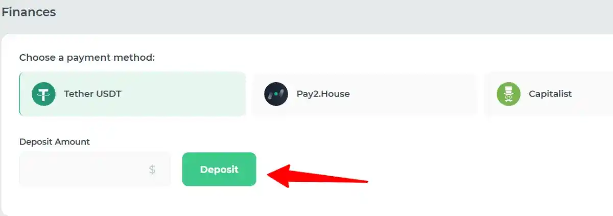spyhouse payment methods