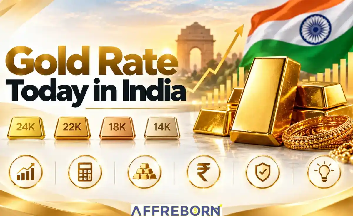 gold rate today in india